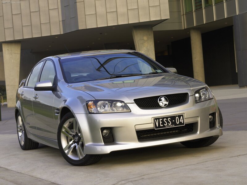 silver Holden VE Commodore