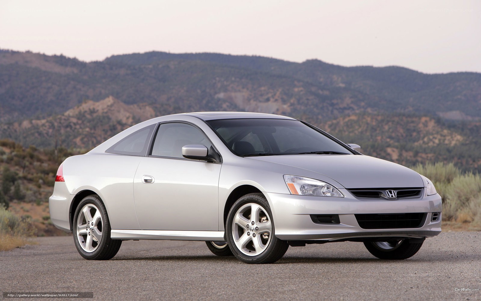 silver honda accord coupe