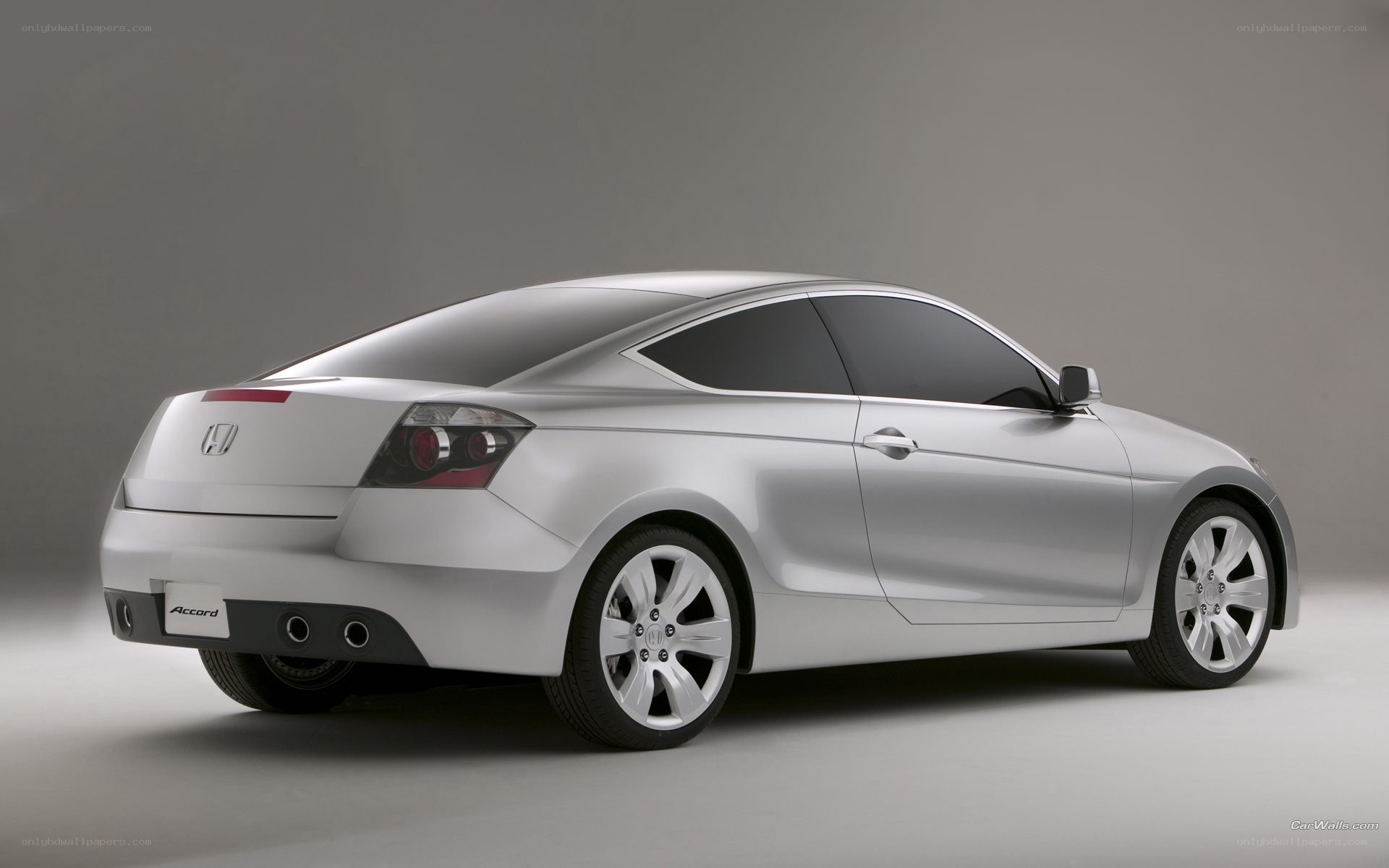 Silver Honda Accord Coupe