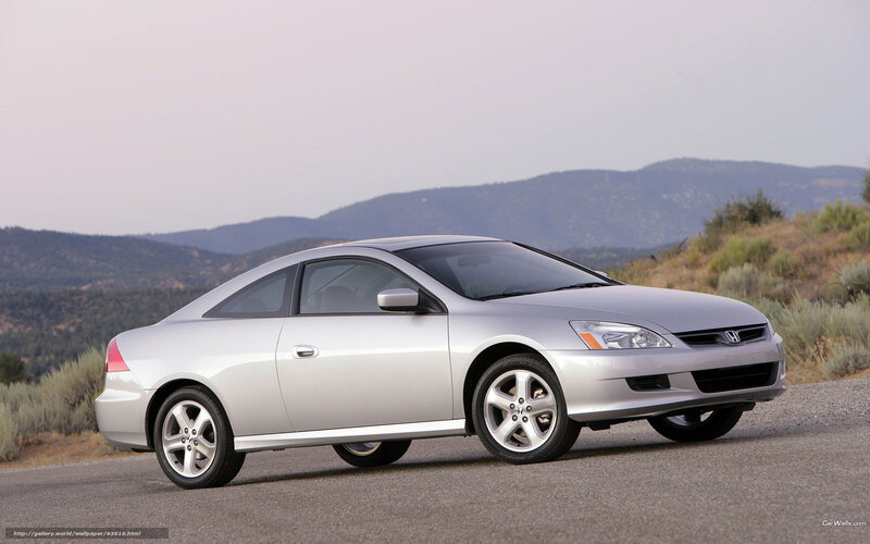 Silver Honda Accord Coupe — Serene, Afternoon