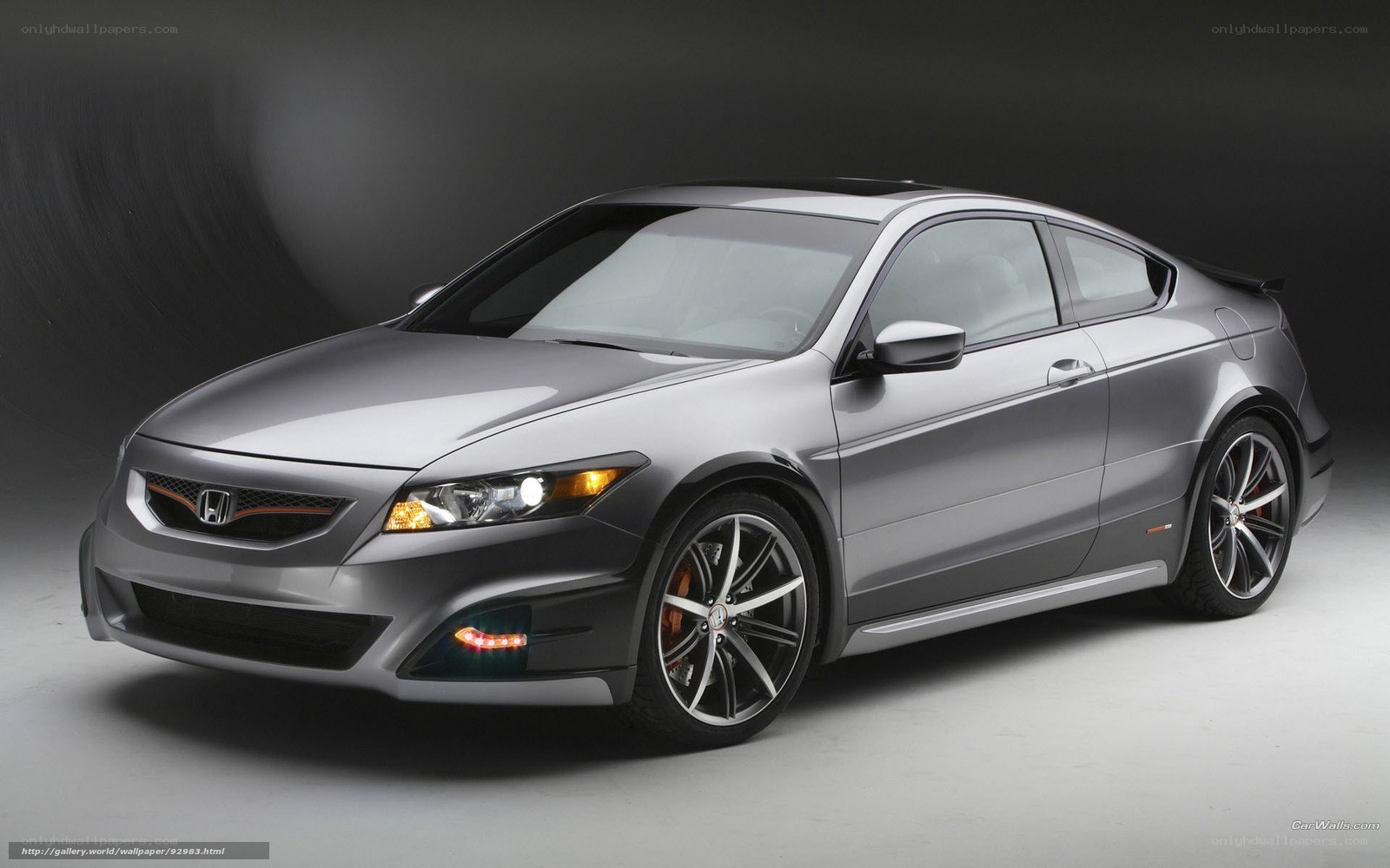 Silver Honda Accord Coupe