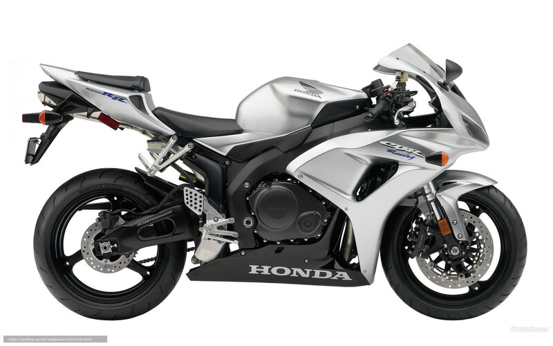 silver honda cbr1000rr motorcycle