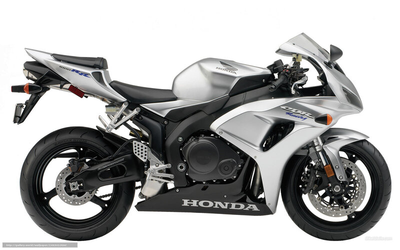 Silver Honda CBR1000RR
