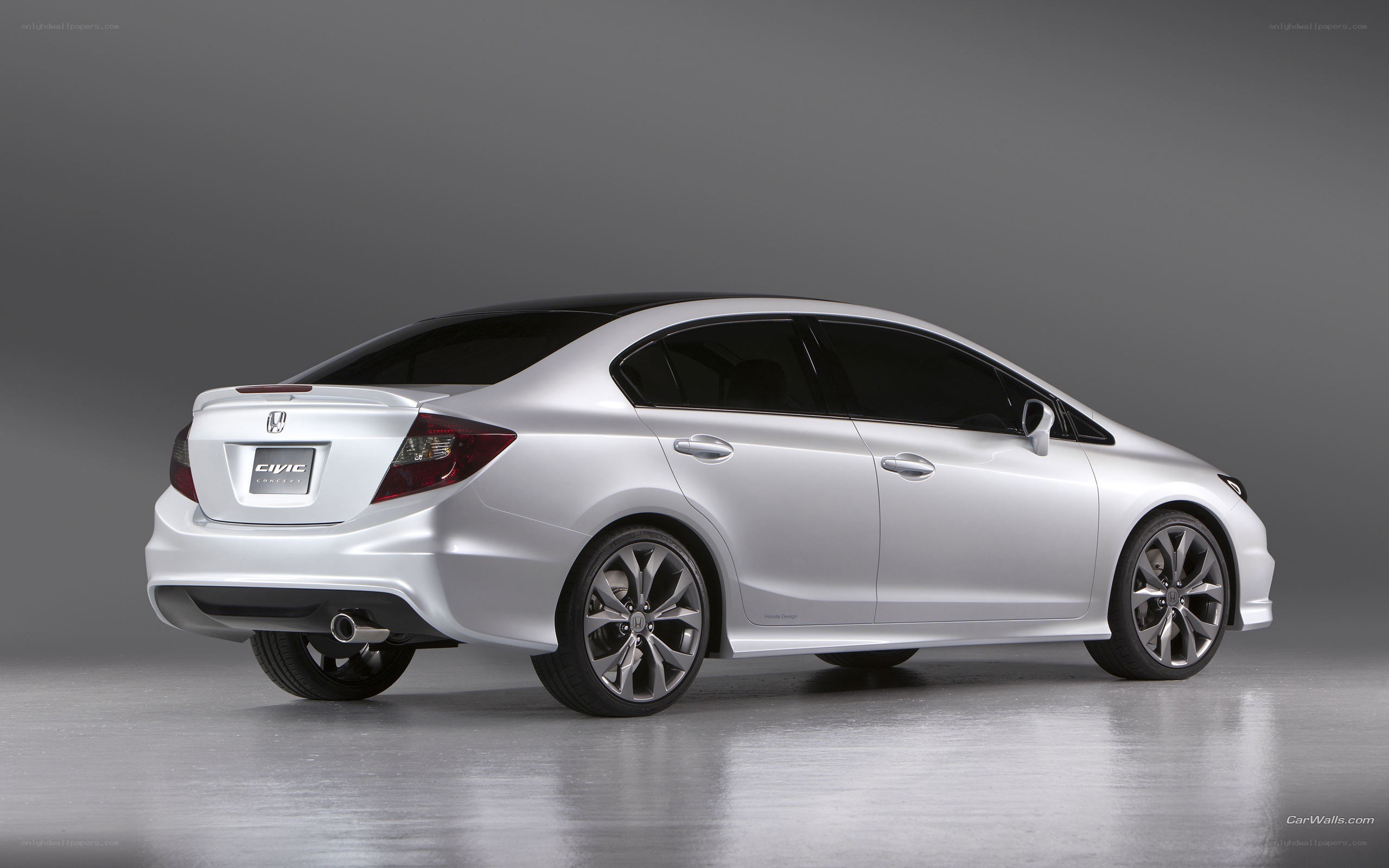 Silver Honda Civic Concept