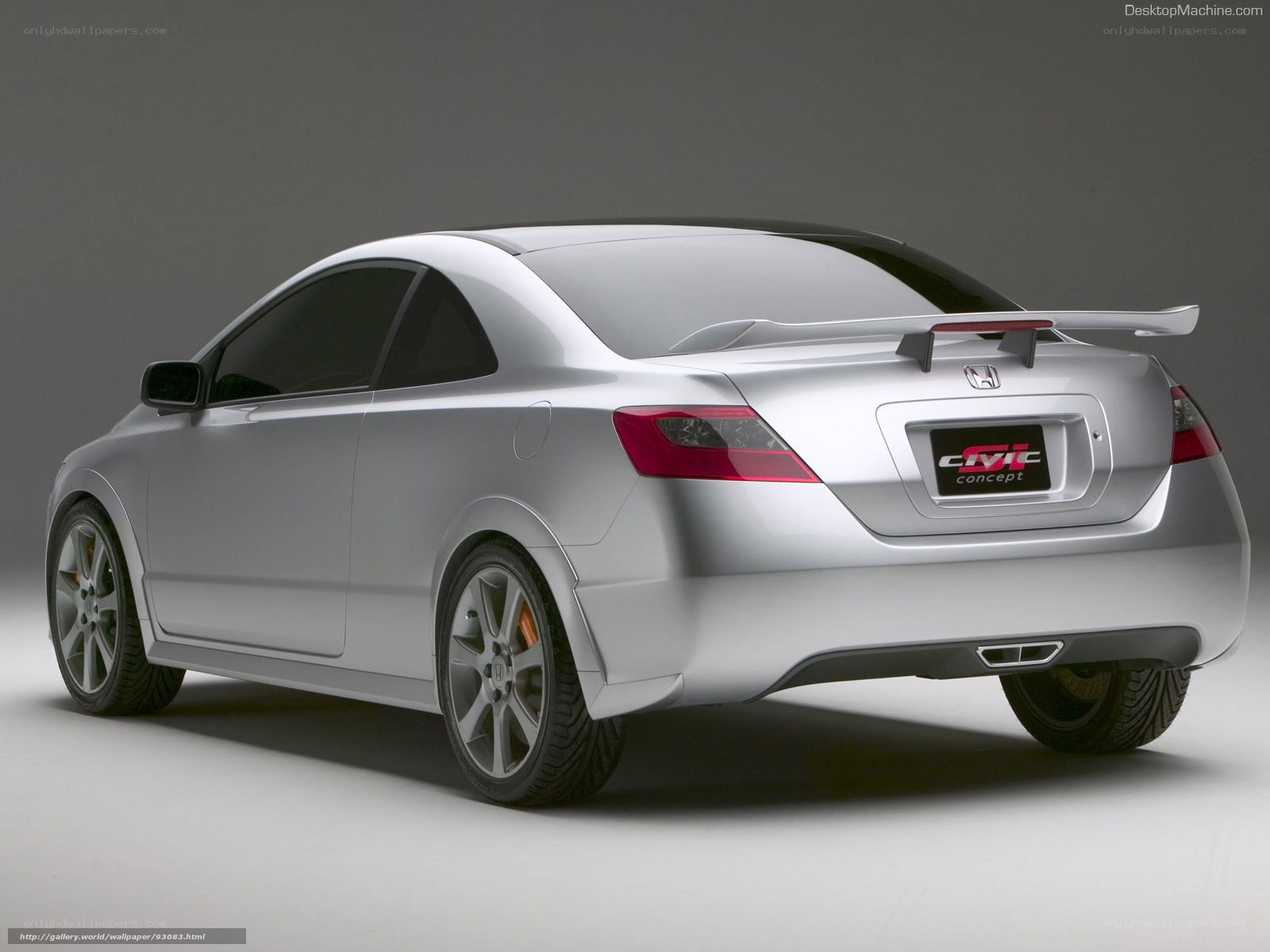 Silver Honda Civic Concept