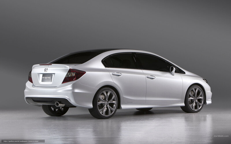 Silver Honda Civic Sedan — Neutral