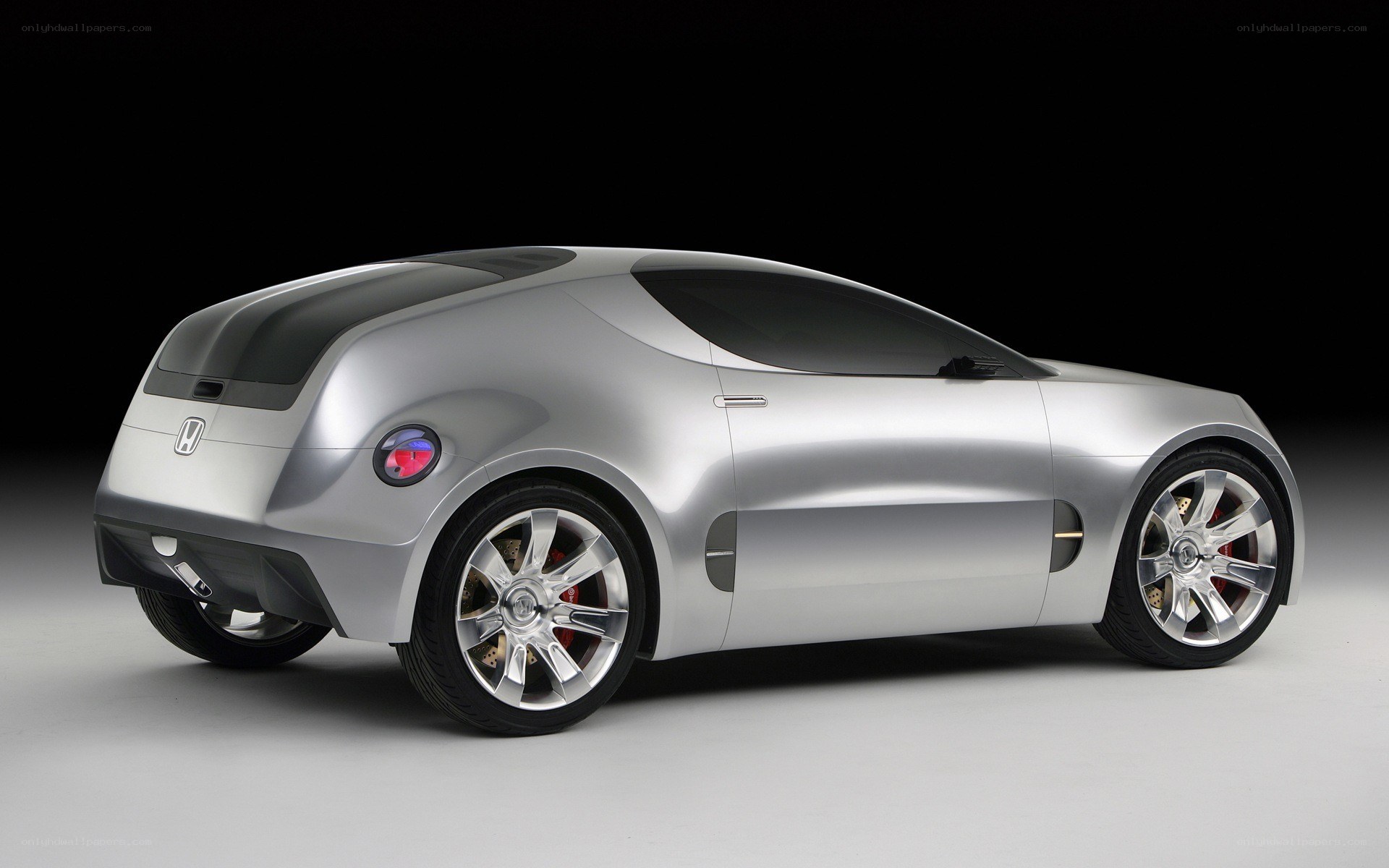 Silver Honda concept car