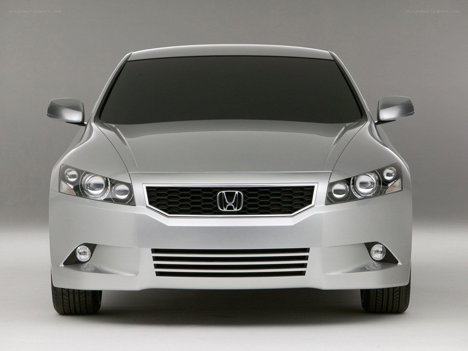 silver honda concept car