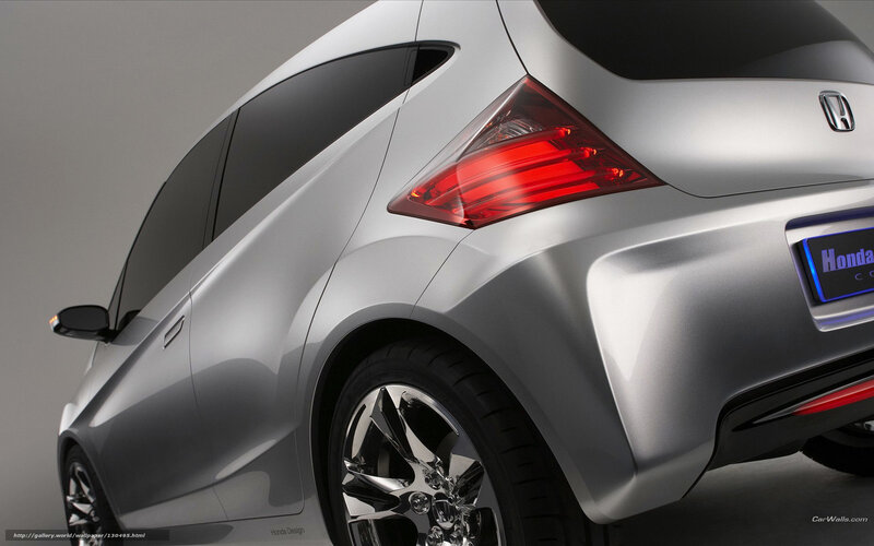 Silver Honda Concept Car — Neutral