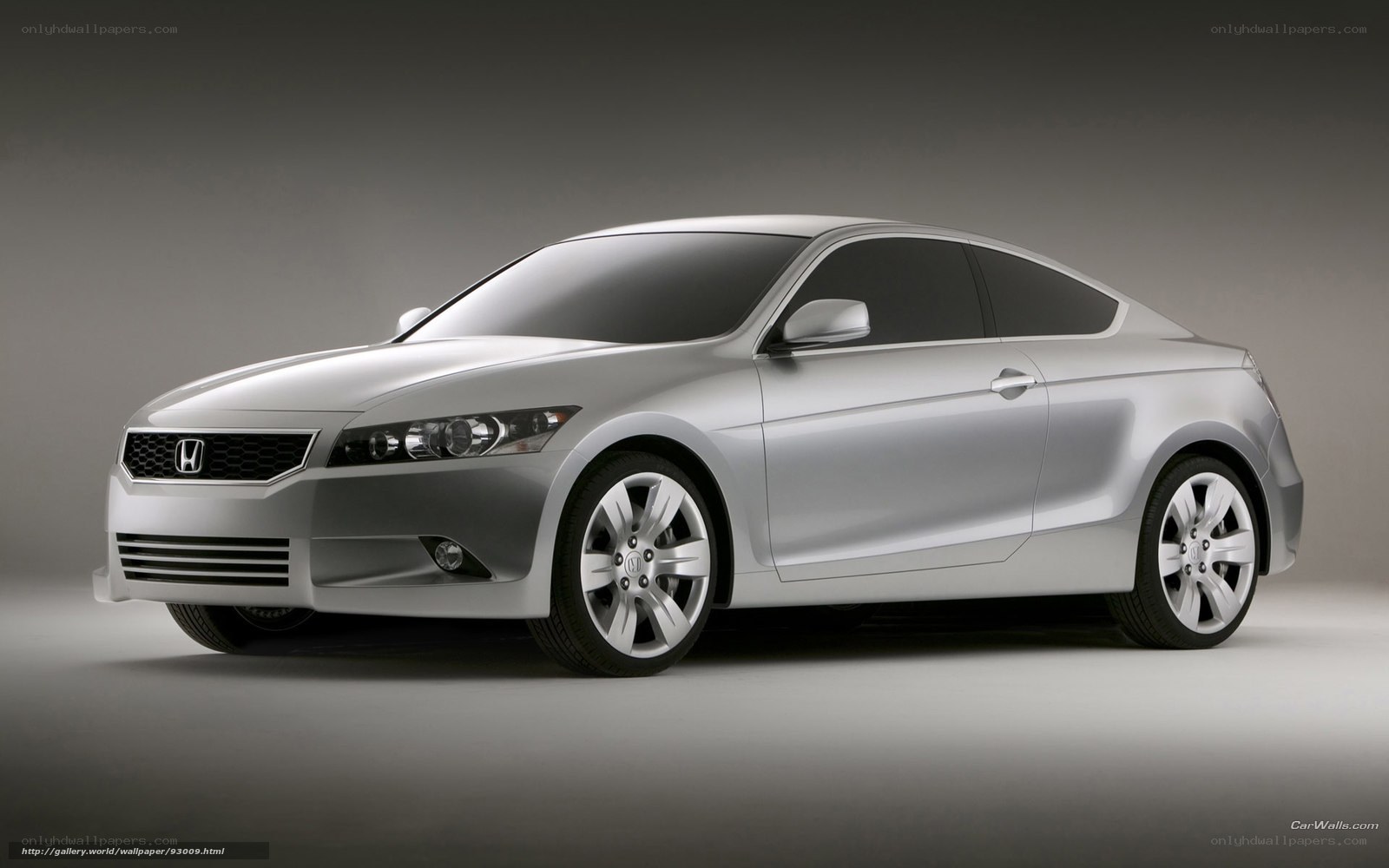 Silver Honda Concept Car