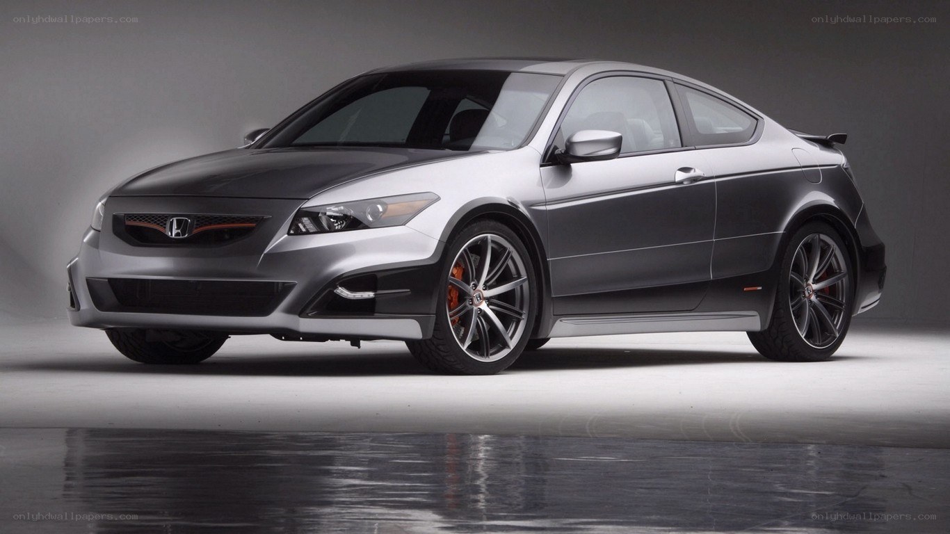 silver honda coupe car