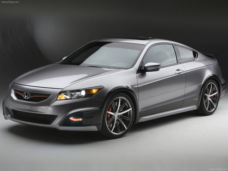 silver honda coupe concept