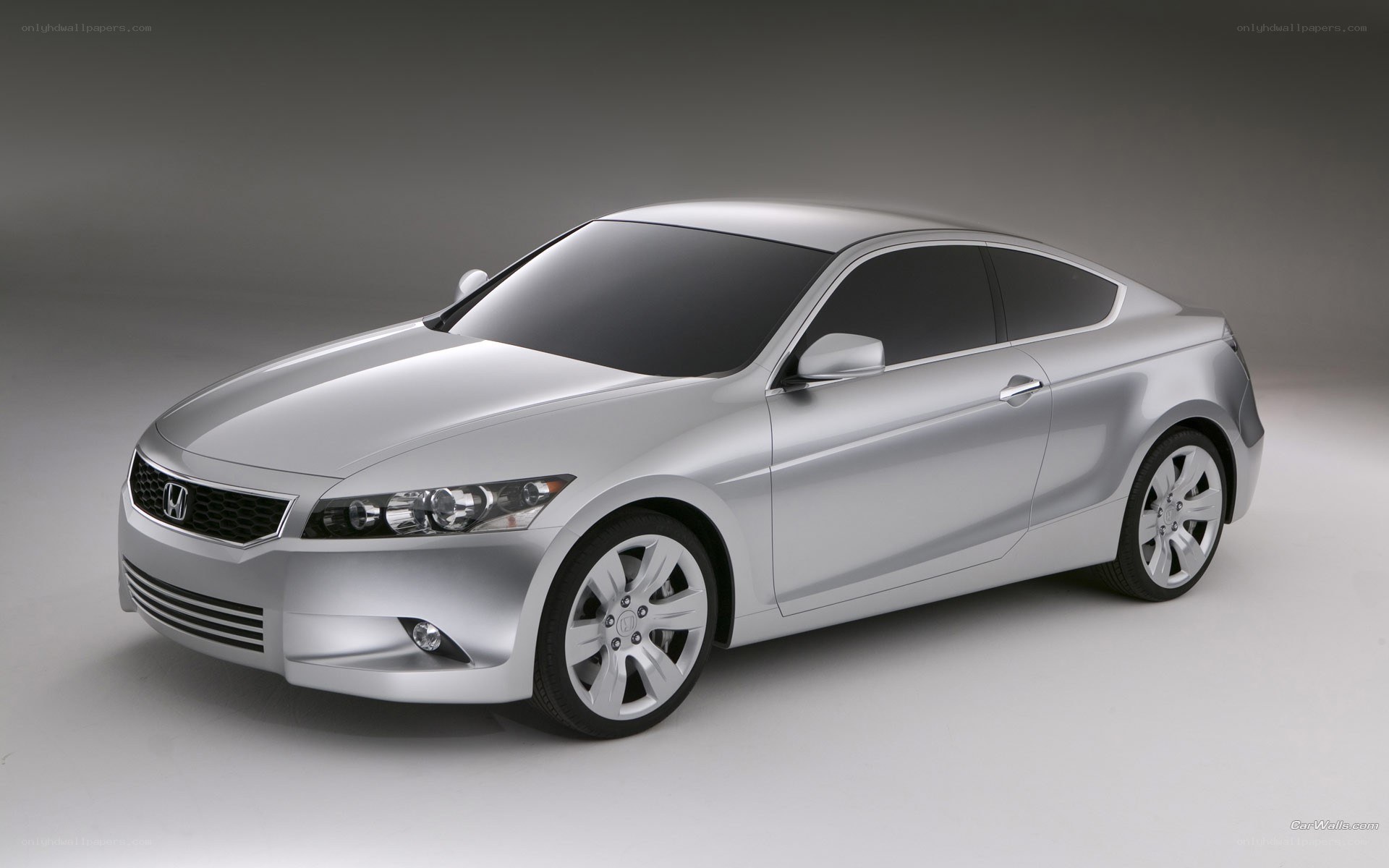 silver honda coupe concept
