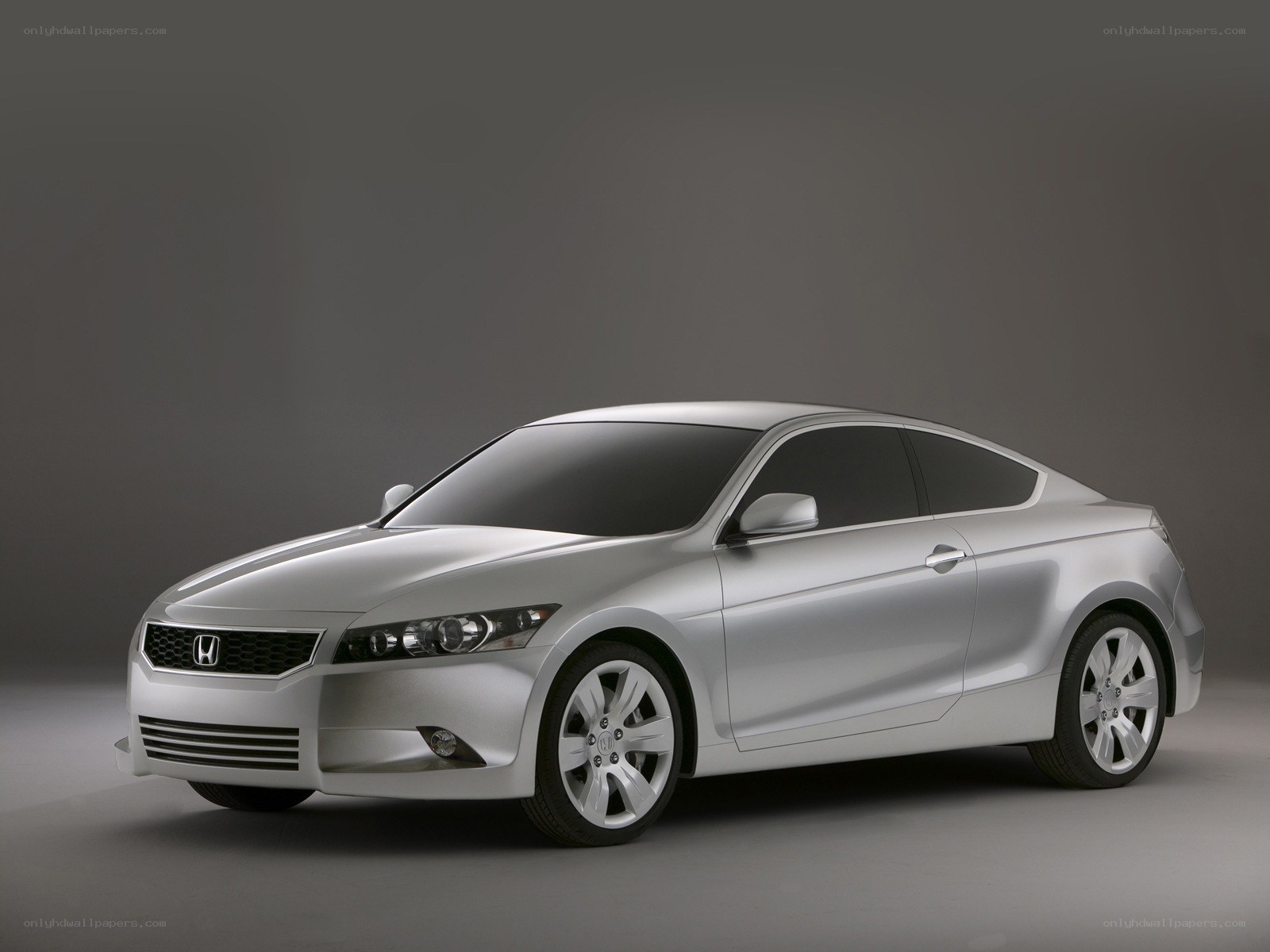 silver honda coupe concept