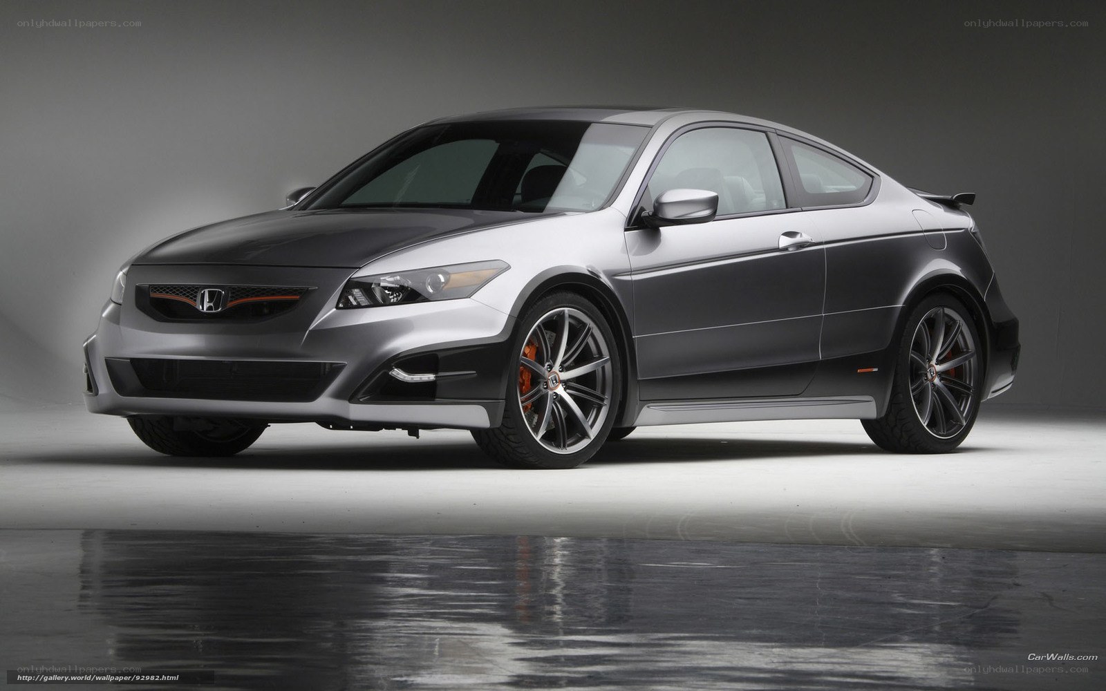 Silver Honda Coupe Concept