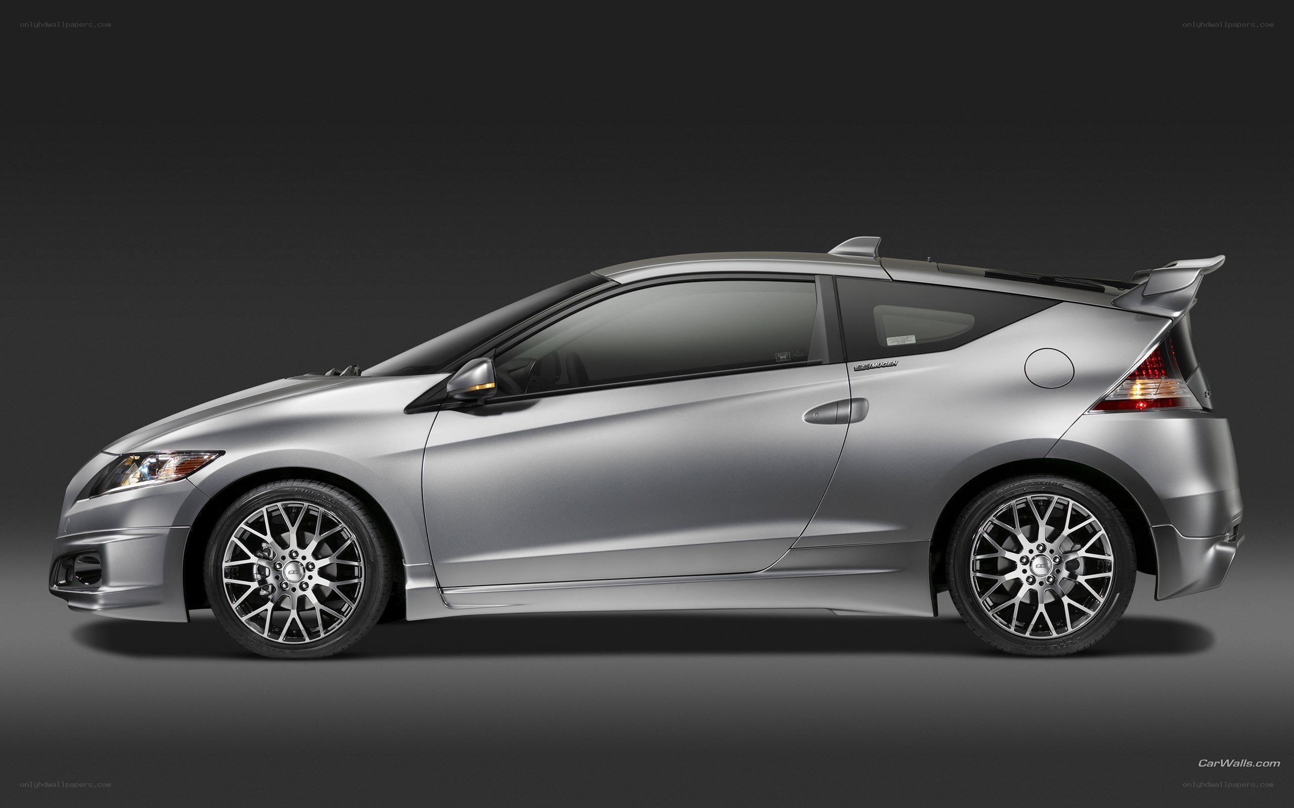 silver honda cr-z coupe