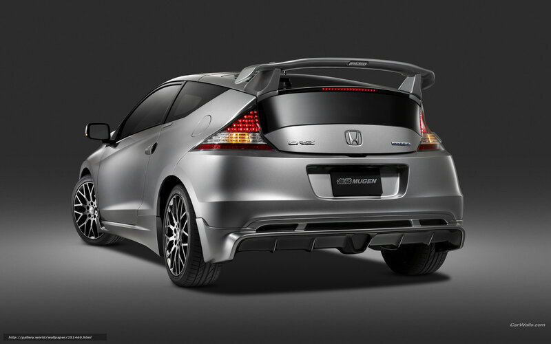 silver honda cr-z mugen