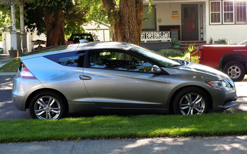 Silver Honda CR-Z