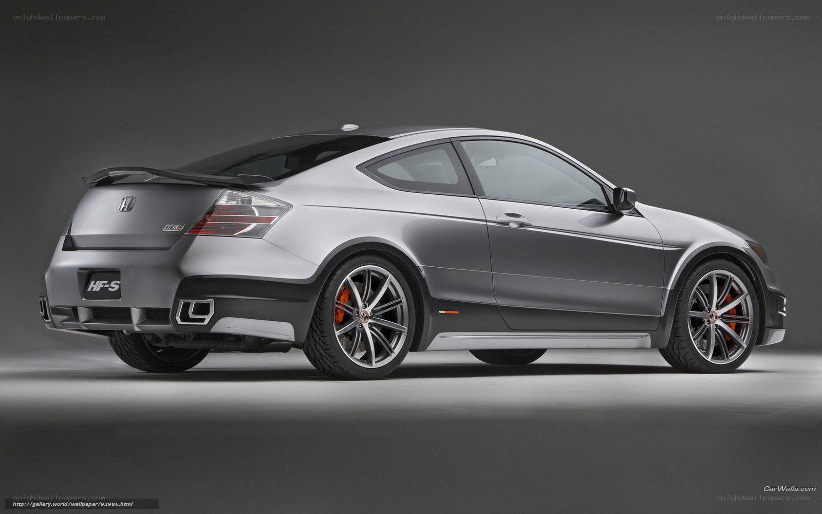 Silver Honda HF-S Concept