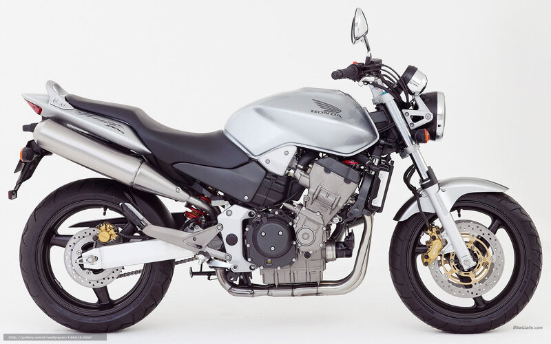Silver Honda Motorcycle — Neutral, Photograph, Seat, Exhaust, Engine