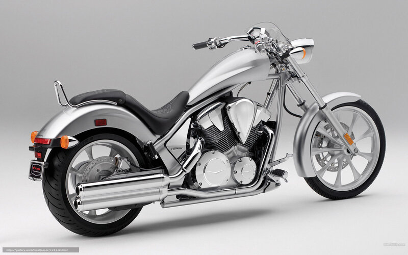 Silver Honda Motorcycle — Neutral, Photograph, Seat