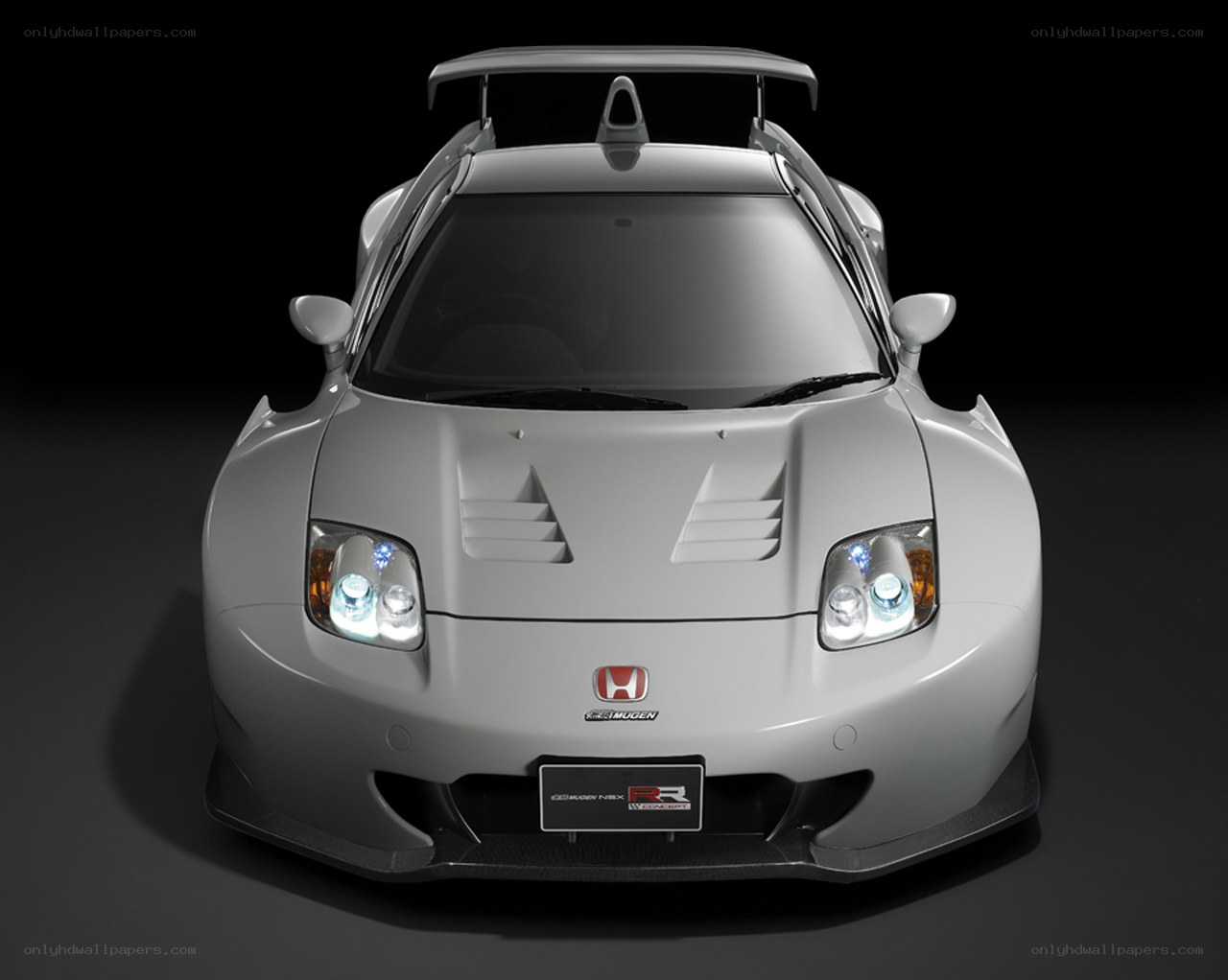 Silver Honda NSX-R Concept