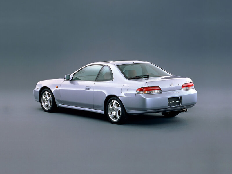 Silver Honda Prelude