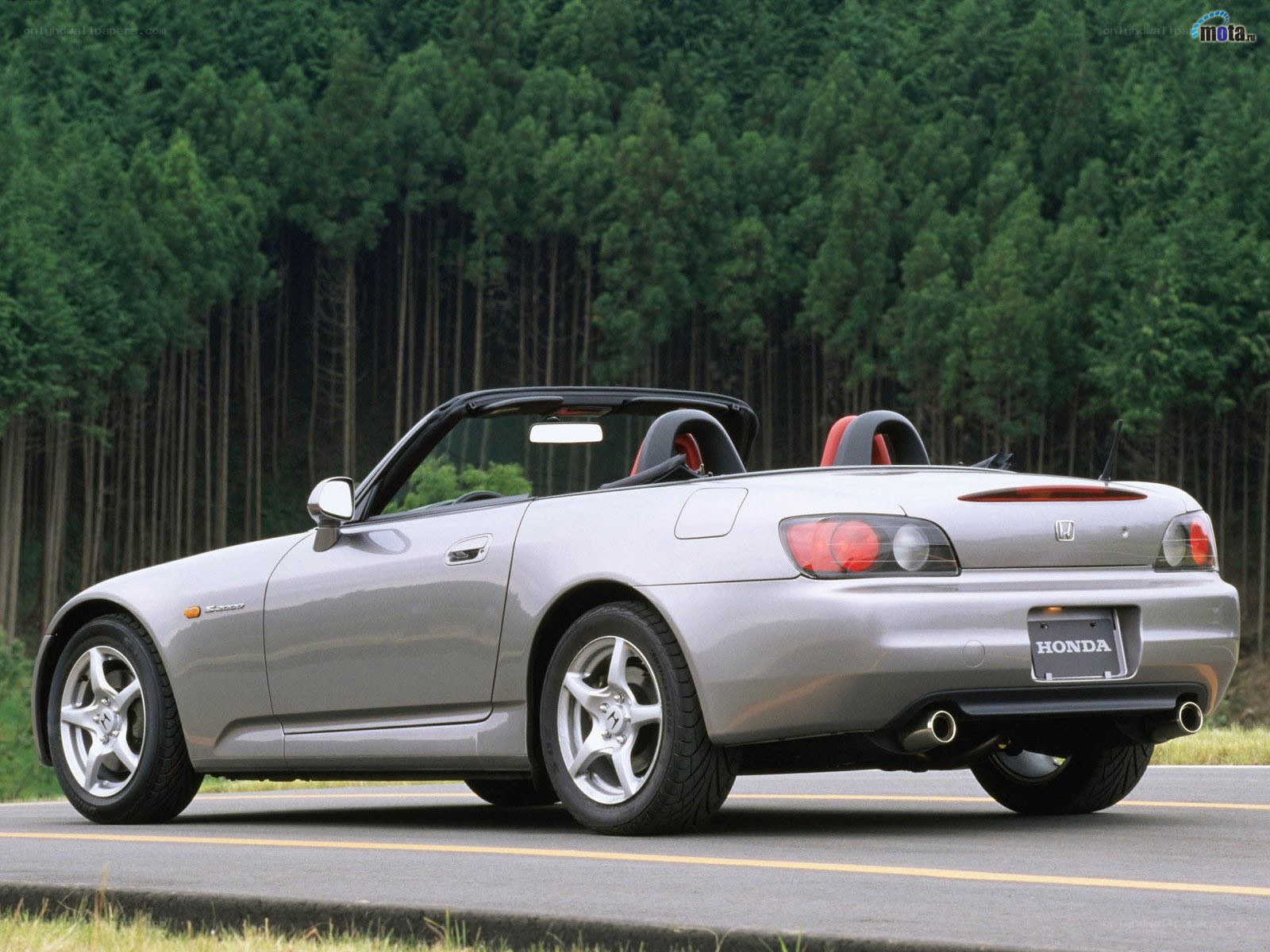 silver honda s2000 convertible