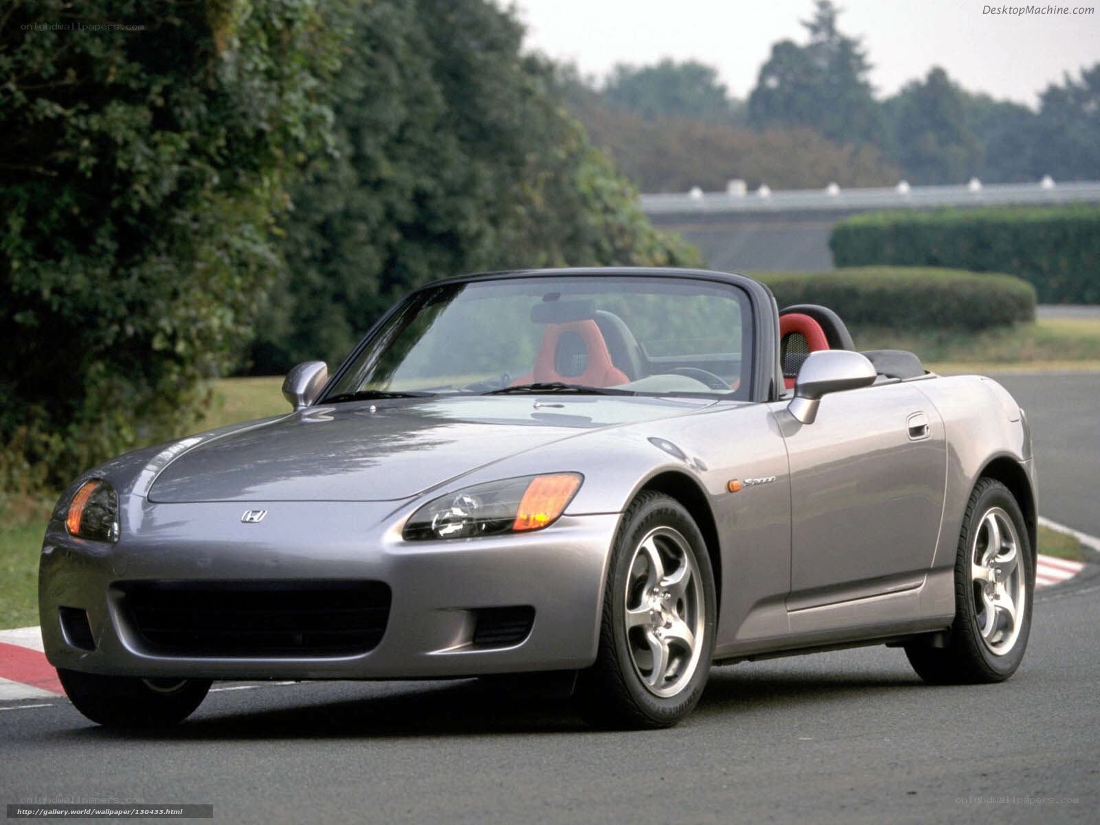 silver honda s2000 convertible