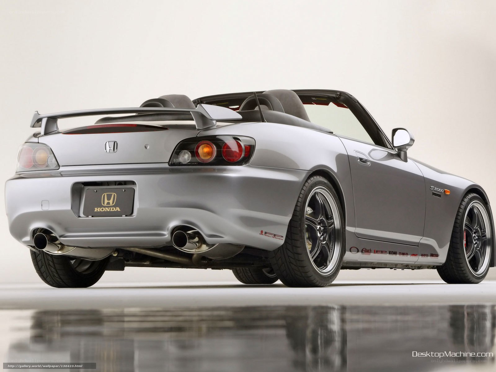 silver honda s2000 convertible