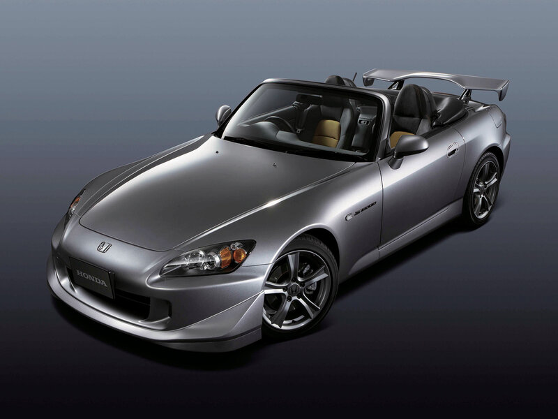Silver Honda S2000 — Dramatic