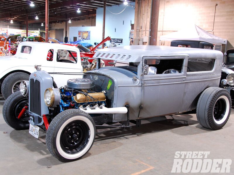 Silver Hot Rod Car — Gray, Industrial