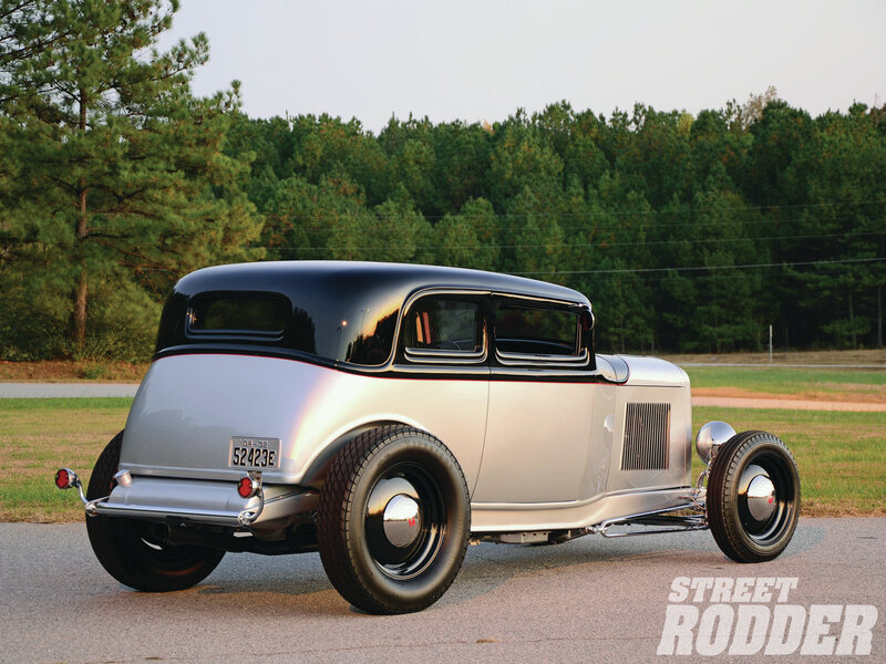Silver Hot Rod Car — Serene