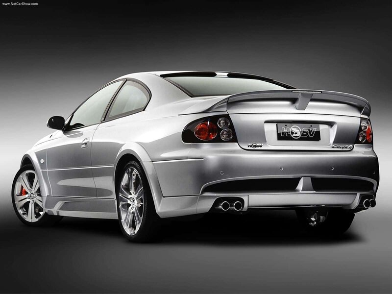 silver HSV Coupe car