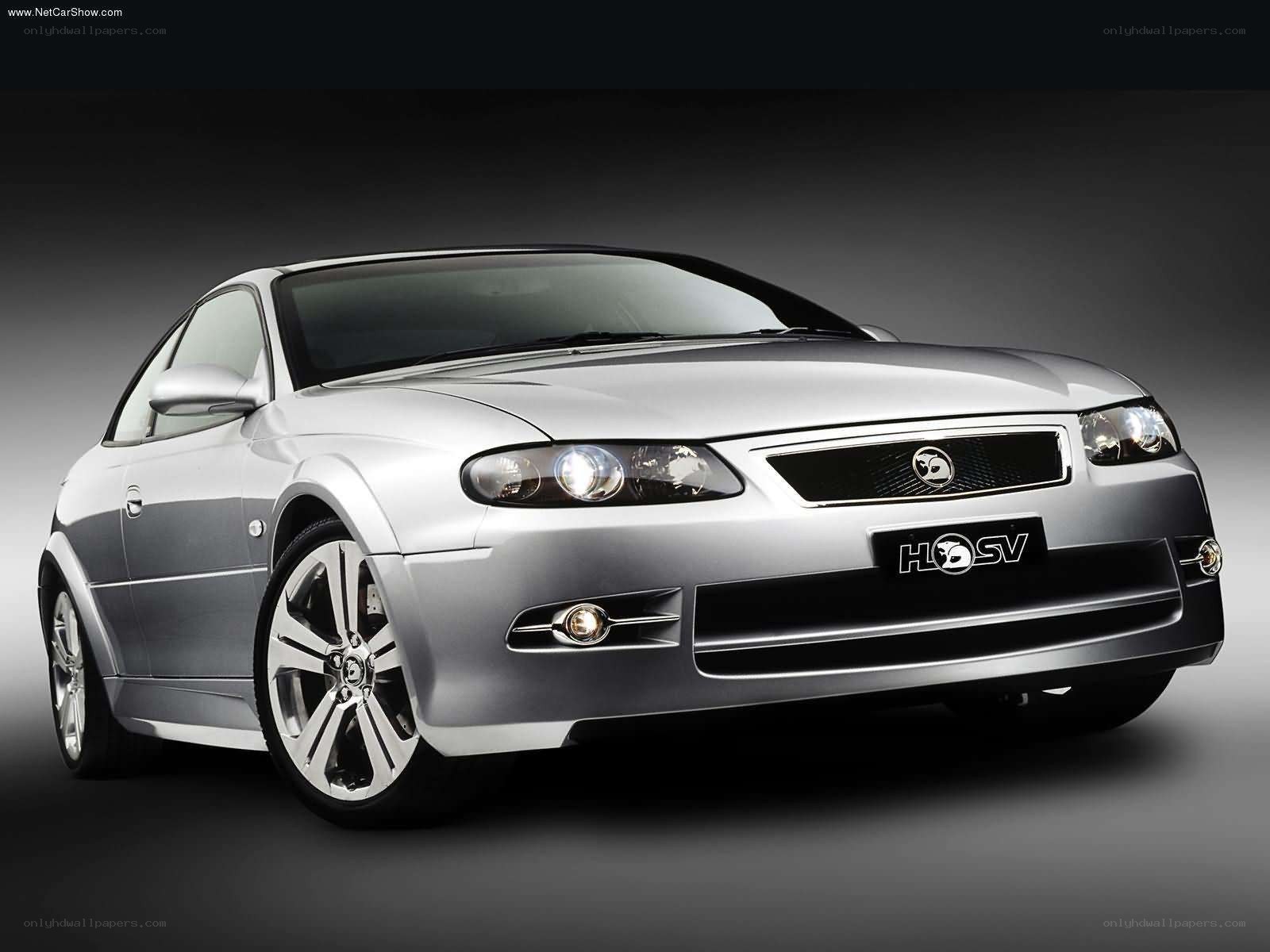 silver HSV coupe
