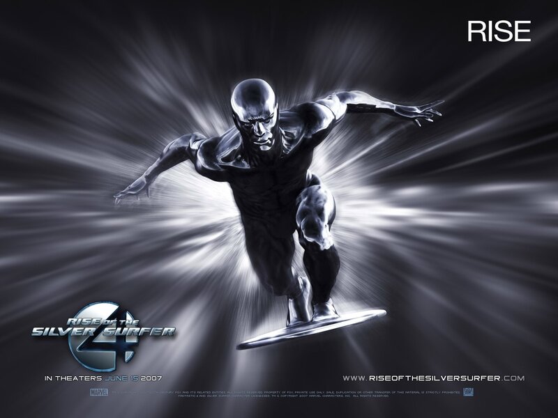 Silver Humanoid Figure — Black