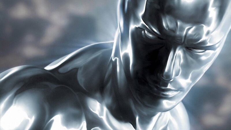 Silver Humanoid Figure — Gray
