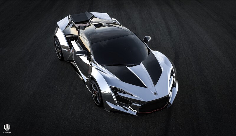 Silver Hypercar — Dramatic
