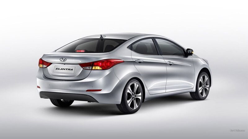 Silver Hyundai Elantra — Neutral