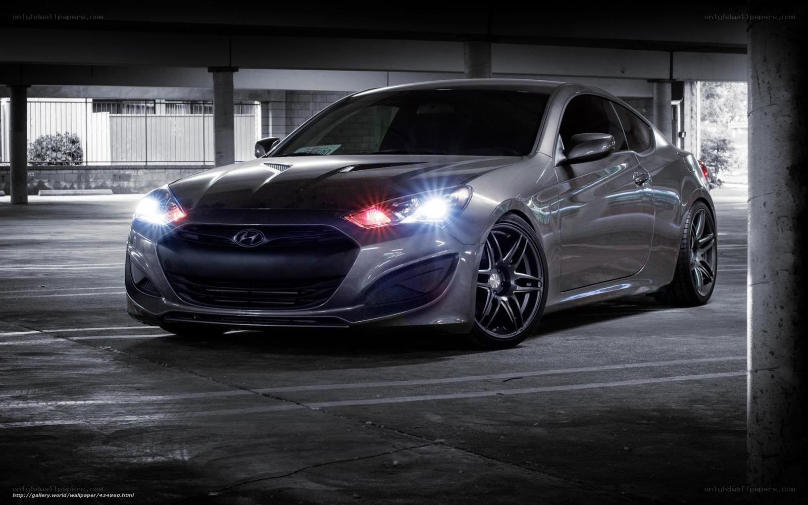 silver hyundai genesis coupe