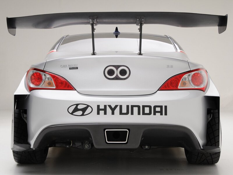 Silver Hyundai Genesis Coupe — Neutral
