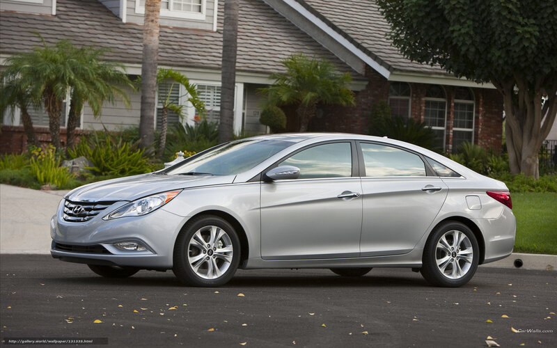 Silver Hyundai Sonata — Calm, Afternoon