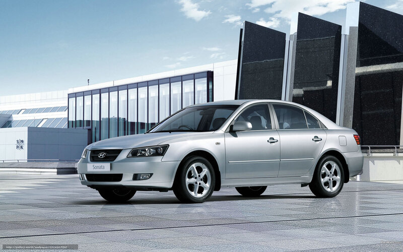 Silver Hyundai Sonata — Modern