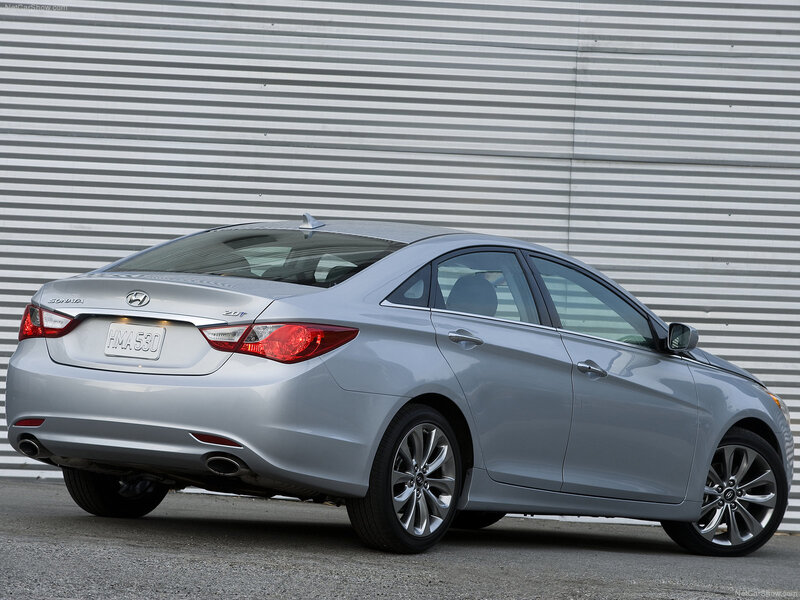 Silver Hyundai Sonata