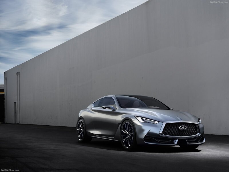 Silver Infini Car — Dramatic, Afternoon
