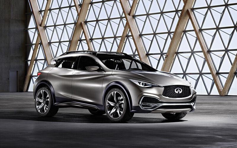 Silver Infini Concept Car