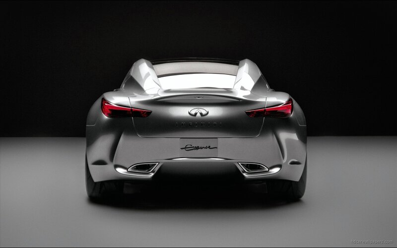 Silver Infiniti Essence Car