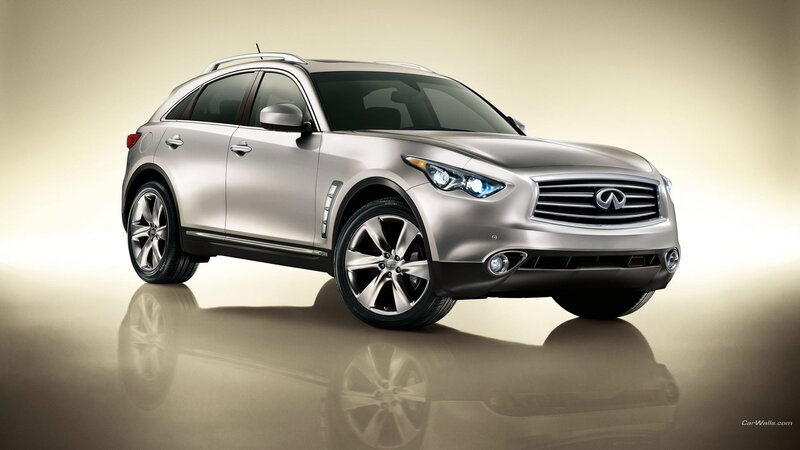 Silver Infiniti Fx Suv — Neutral