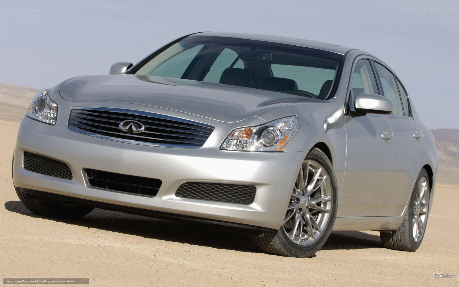 silver infiniti g37 sedan