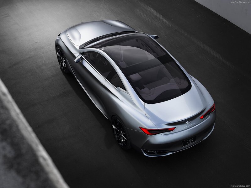 Silver Infiniti Q50 Concept